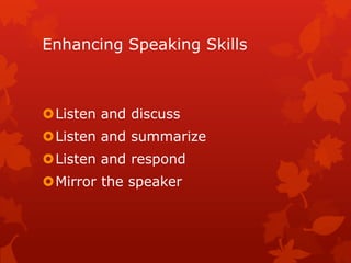 Ideas Worth Spreading: Enhancing Language Skills with TED | PPTX