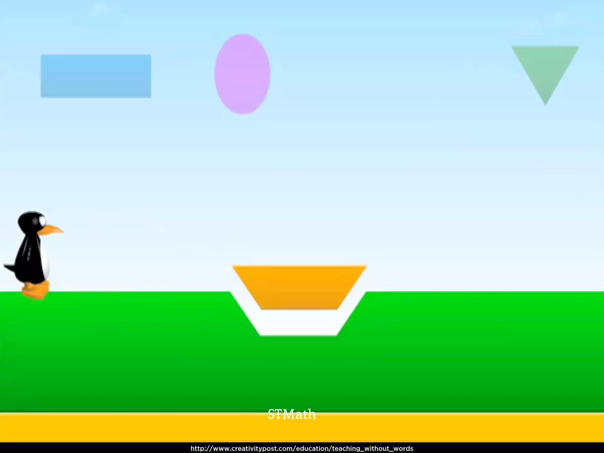 STMath

http://www.creativitypost.com/education/teaching_without_words
 