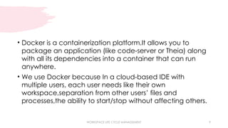 IDEATHON CLOUD - BASED DEVELOPMENT ENVIRONMENT | PPTX