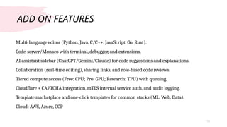 IDEATHON CLOUD - BASED DEVELOPMENT ENVIRONMENT | PPTX