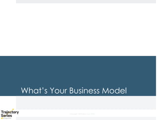 Copyright, DKParker, LLC 2020
What’s Your Business Model
 