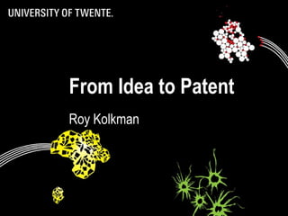 From Idea to Patent Roy Kolkman 17/10/11 Title: to modify choose 'View' then 'Heater and footer' 