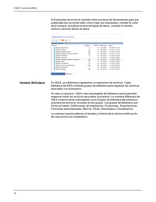 Idea tutorial | PDF