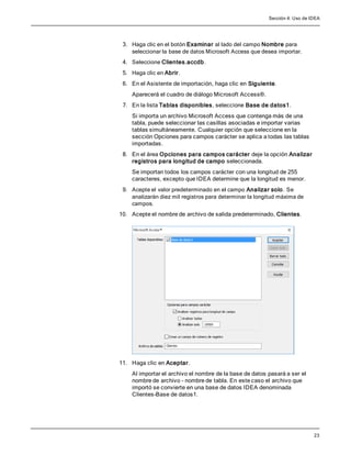 Idea tutorial | PDF