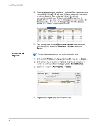 Idea tutorial | PDF