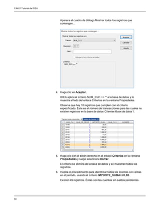 Idea tutorial | PDF