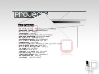 Ideaworks Game Studio Profile PPT