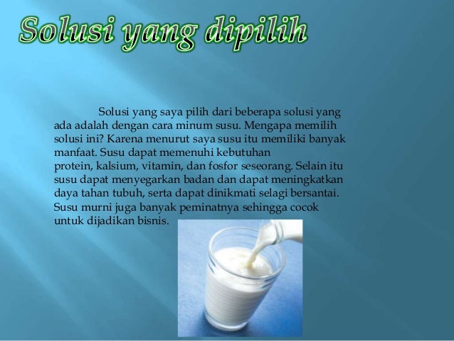 Ide bisnis kedai susu murni