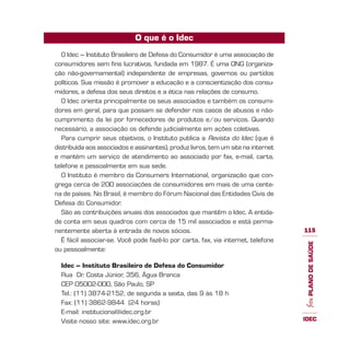 Idec Guia Planos Saude