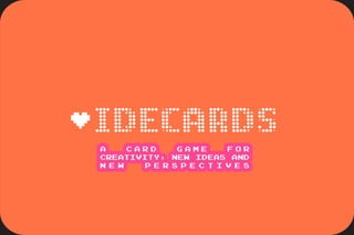 IDECARDS workshop August2011