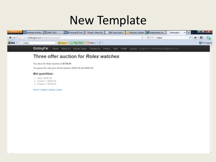 example of sealed bid auctions