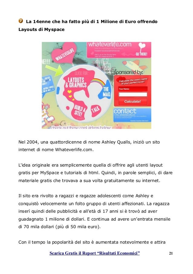 Milionari siti di incontri gratis