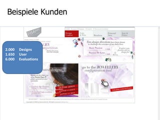 IdeenMarkt - Das Ideen-Börsen-Spiel…Auf einem Online IdeenMarkt können Mitarbeiter (ggf. Kunden) Ihre Ideen an einer Online Börse handeln. Jeder kann diese Ideen einsehen, kommentieren und kaufen. Die Ideen mit den höchsten Notierungen sind die Gewinner – wie im wahren Leben.