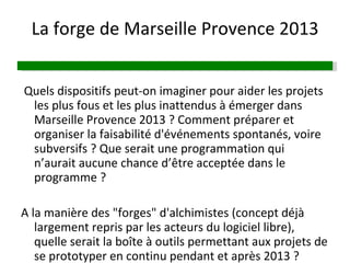 Idees Forum Ville2 Marseille