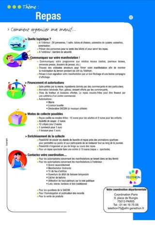 Idees manifestations Telethon | PDF