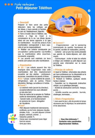 Idees manifestations Telethon | PDF