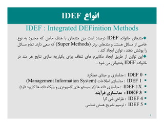 IDEF 3.0 مدلسازی فرایند با استفاده از تکنیک | PDF