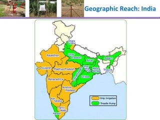 Geographic Reach: India 