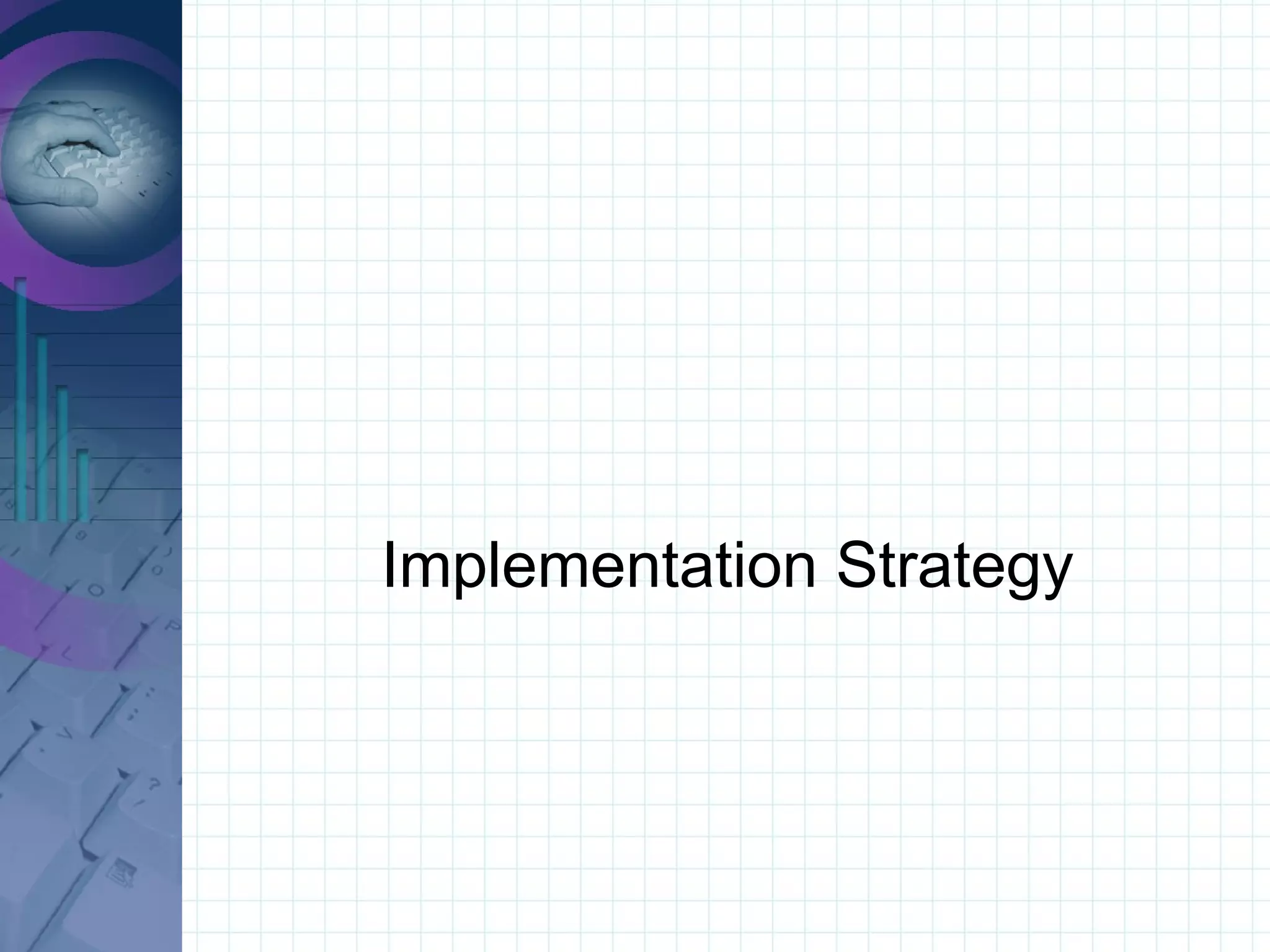 Implementation Strategy 