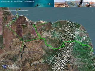 ALTERNATIVA A – PORTO-ILHA – AREIA BRANCA




  Atracadouro Areia Branca       Porto-ilha Salineiro



                             Embarcadouro Areia Branca




                                                         Macau




                                    Açu
 