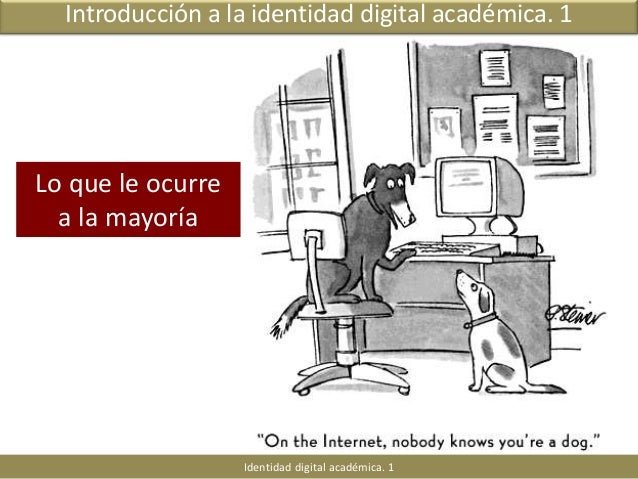 Resultado de imagen para introducción de la identidad digital