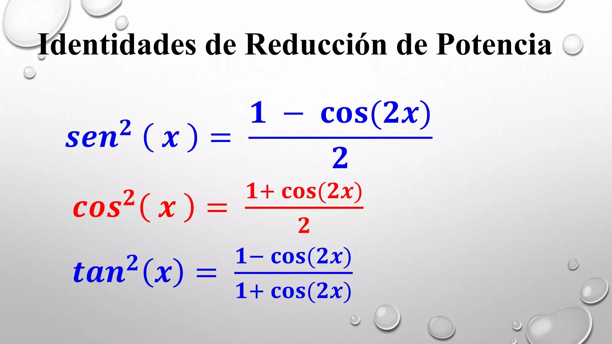 Identidad ángulo medio - Trigonometría Matemática | PPTX