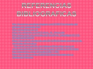 http://economia-socialista.blogspot.com/2009/07/el-impacto-del-
petroleo-en-venezuela.html
http://versionfinal.com.ve
https://es.wikipedia.org/wiki/Cultura_de_Venezuela
http://www.scielo.org.ve/scielo.php?script=sci_arttext&pid=S1315-
95182006000300006
https://isaurajriver.wordpress.com/2012/05/25/clases-sociales-en-la-
venezuela-democratica/
: http://www.monografias.com/trabajos49/identidad-nacional-
venezuela/identidad-nacional-venezuela2.shtml#ixzz4wRhhXgkc
http://repositorio.uchile.cl/handle/2250/112661
https://es.scribd.com/doc/42829352/Clases-Sociales-de-La-
Venezuela-Petrolera
 