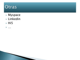 Debemos compartir lo que nos guste, más allá de la política: música, deportes, cine…<br />Comentaremos y compartiremos int...