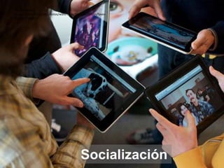 Socialización
Por waferbaby
https://www.flickr.com/photos/waferbaby/5533140316/in/faves-
75273287@N05/
 