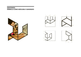 GRAFISMOS:
SÍMBOLO COMO MÁSCARA E SANGRADO
 