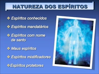 NATUREZA DOS ESPÍRITOS 