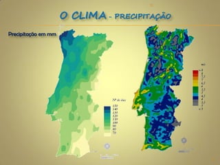 O CLIMA - PRECIPITAÇÃO
6
Precipitação em mm
TC
 