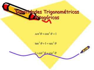 Identidades Trigonométricas Pitagóricas 