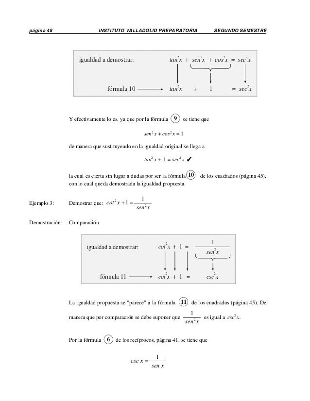 Identidades Trigonometricas