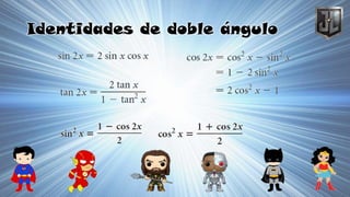 Identidades de doble ángulo
 