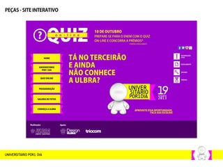 PEÇAS - SITE INTERATIVO
 