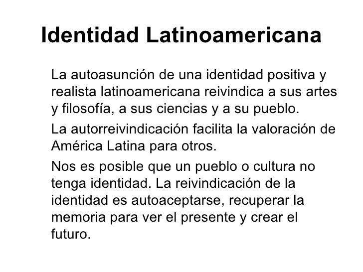 Identidad Latinoamericana