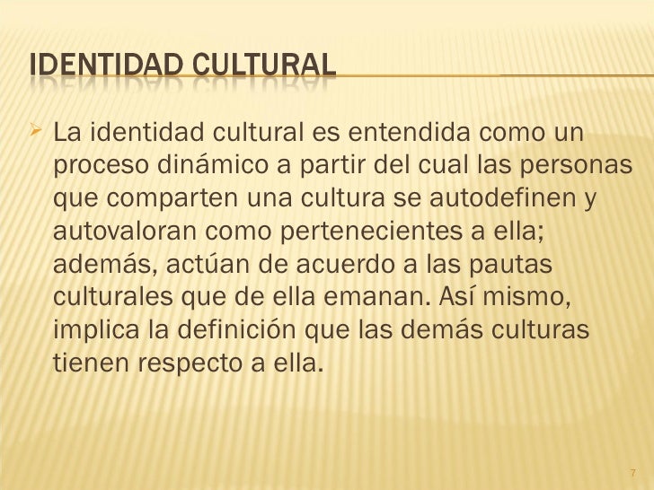 Resultado de imagen para identidad cultural E IDENTIDAD NACIONAL