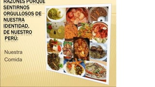 Nuestra
Comida
 