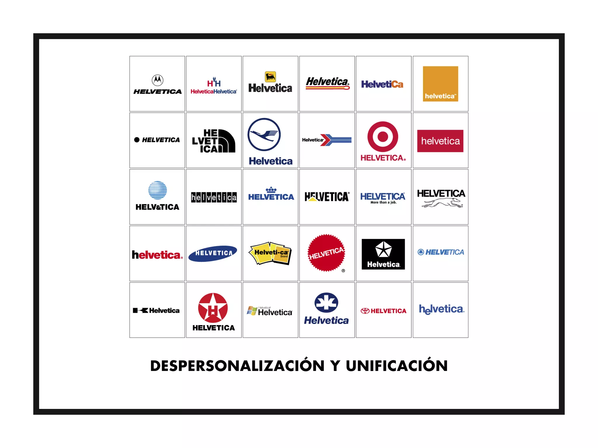 DESPERSONALIZACIÓN Y UNIFICACIÓN
 
