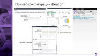 ©2017 Extreme Networks, Inc. All rights reserved
Пример конфигурации iBeacon
 