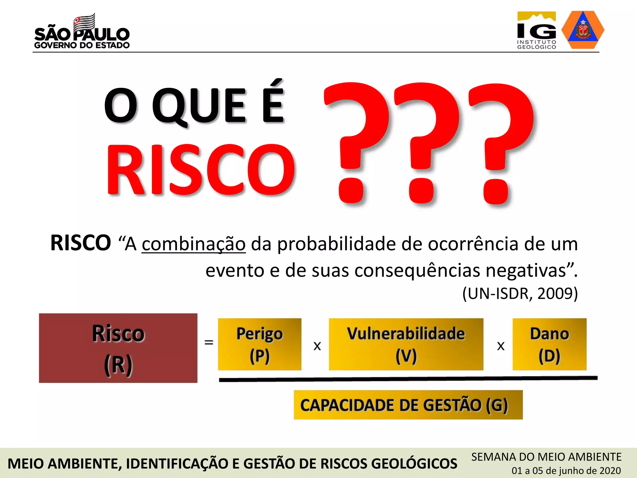 E Risco Comtest Meio Ambiente - Identificação e Gestão de Riscos Geológicos | PDF