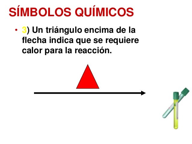 Que Significa El Triangulo En Una Ecuacion Quimica
