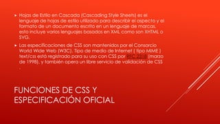 Formato Xhtml Identificación del lenguaje ccs | PPTX