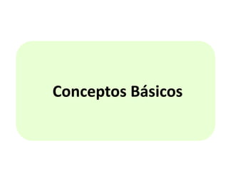 Conceptos Básicos
 