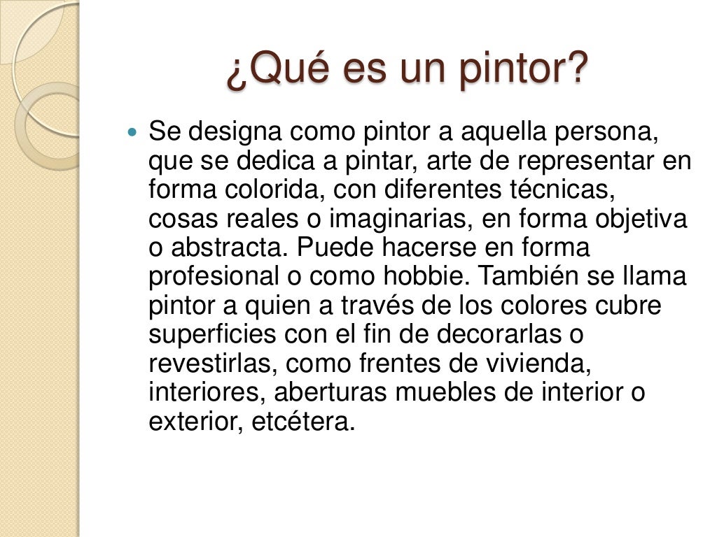 Identificacion de distintas disciplinas de las artes visuales