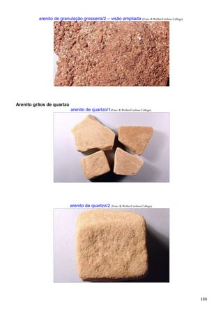 188
arenito de granulação grosseira/2 – visão ampliada (Foto: R.Weller/Cochise College)
Arenito grãos de quartzo
arenito de quartzo/1(Foto: R.Weller/Cochise College)
arenito de quartzo/2 (Foto: R.Weller/Cochise College)
 