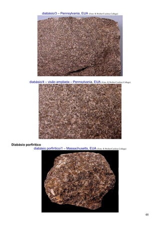 48
diabásio/3 – Pennsylvania, EUA (Foto: R.Weller/Cochise College)
diabásio/4 – visão ampliada – Pennsylvania, EUA (Foto: R.Weller/Cochise College)
Diabásio porfirítico
diabásio porfirítico/1 – Massachusetts, EUA (Foto: R.Weller/Cochise College)
 