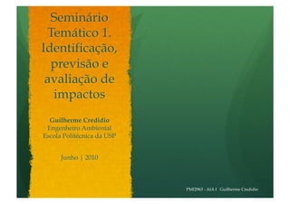 PMI2963 - AIA I Guilherme Credidio
 