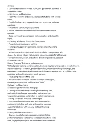 Identification and Inclusion about education | PDF